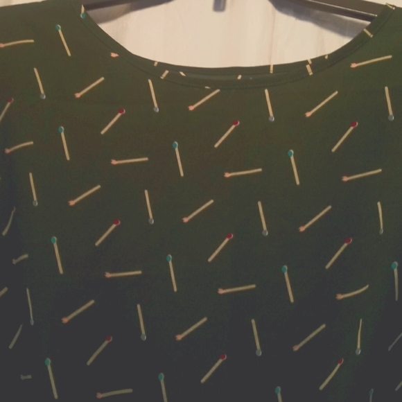 RAINY APRIL MATCHSTICK BLOUSE - Picture 7 of 8